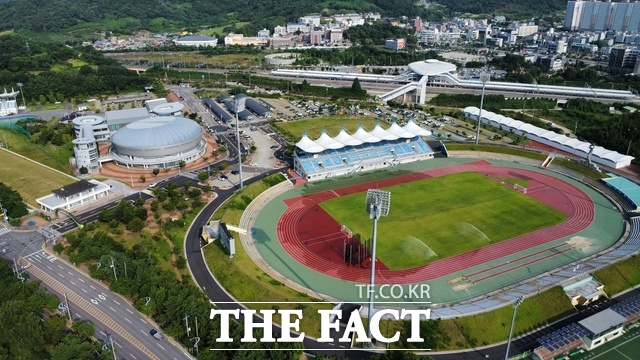 나주 종합스포츠파크 전경 /나주시