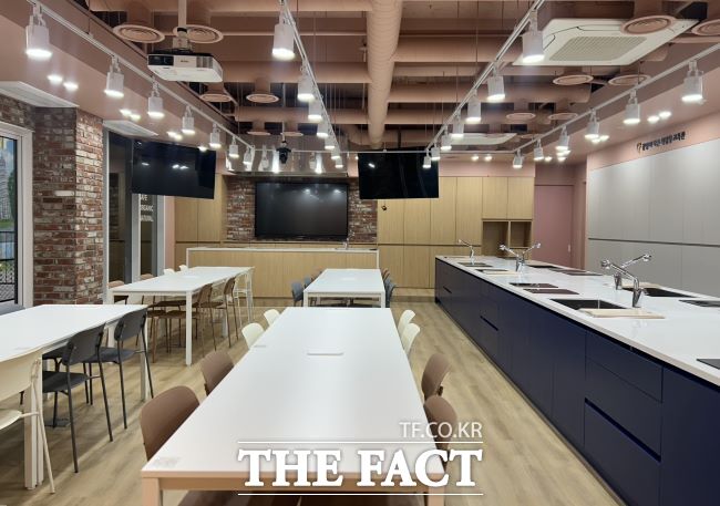 바른 식생활 교육관 부엌 모습./광명시