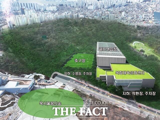 북서울 체육문화센터 조감도(안)./강북구