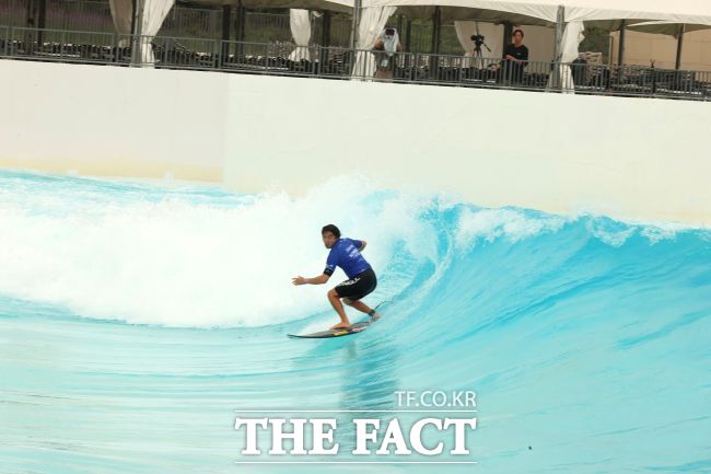 WSL 대회에서 경기하는 선수 모습./시흥시