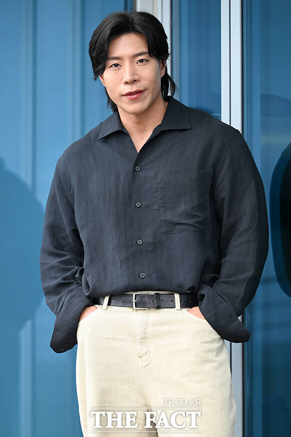 배우 태원석이 최근 서울 마포구 상암동 <더팩트> 사옥에서 취재진과 만나 JTBC 토일드라마 굿보이 종영 기념 인터뷰를 진행했다. /서예원 기자