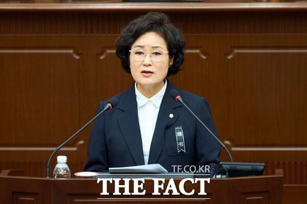 전명자 대전 서구의회 의원(민주당, 복수동, 도마1·2동, 정림동)./대전 서구의회