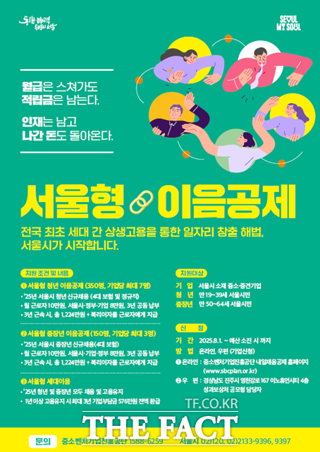 서울형 이음공제 포스터./서울시