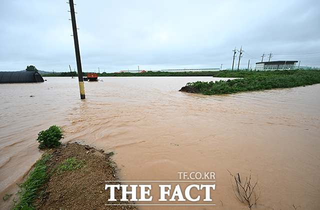 18일 행정안전부 중앙재난안전대책본부(중대본)에 따르면 집계된 인명피해는 사망 4명, 실종 1명이다. 실종자는 전날 광주 북구 신안교 인근에서 실종돼 소방당국이 수색 작업을 벌이고 있다. /당진=박헌우 기자