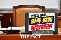  압수수색 여파로 복지부 장관 인사청문회 불참한 권성동 의원 [TF사진관]