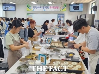  계룡시, 건강과 맛 잡은 우리쌀빵 과정 마무리