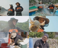  '제철남자' 김상호·차우민, 관매도에서 그물 고기잡기 도전