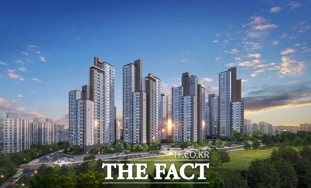 전북 전주시 평화동에 분양을 앞둔 전주 라온프라이빗 퍼스티브. /라온건설