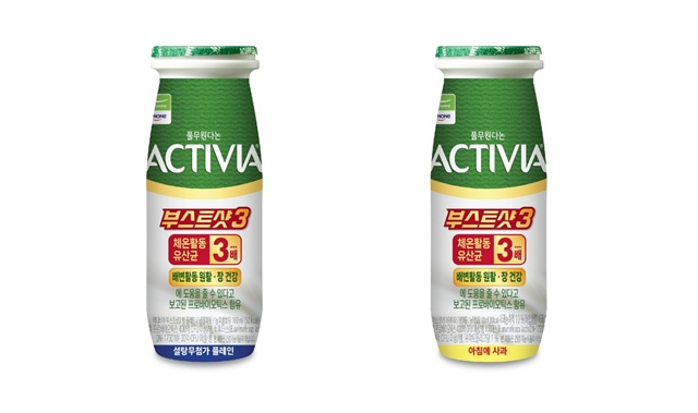 액티비아 부스트샷3가 누적 판매 100만병을 돌파했다. /풀무원다논