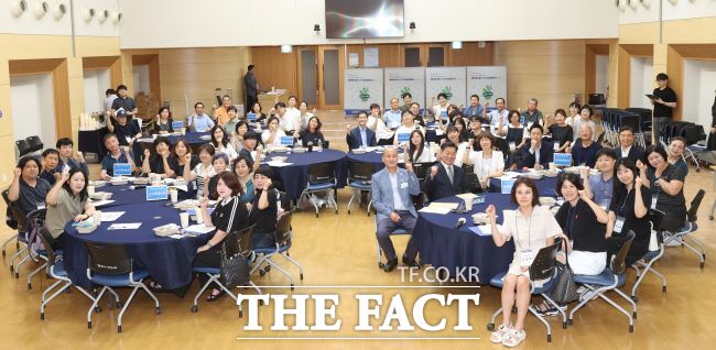 광명시 제8기 주민참여예산위원회 위촉식 모습./광명시