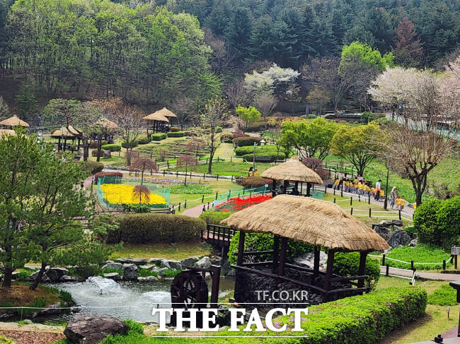 용인농촌테마파크 전경./용인시