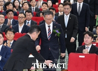  취임식 참석하는 정성호 법무부 장관 [포토]