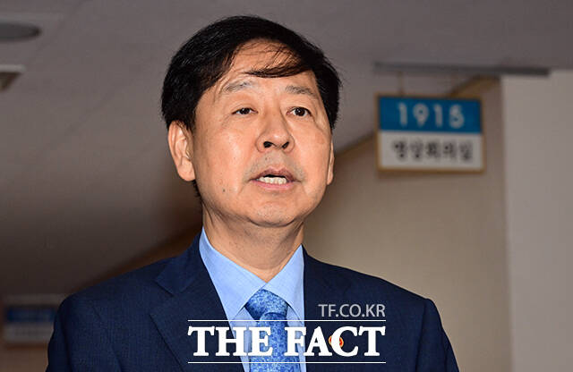 구윤철 부총리 겸 기획재정부 장관이 22일 오전 서울 종로구 정부서울청사에서 열린 대외경제장관회의를 마친 뒤 백브리핑을 하고 있다. /임영무 기자