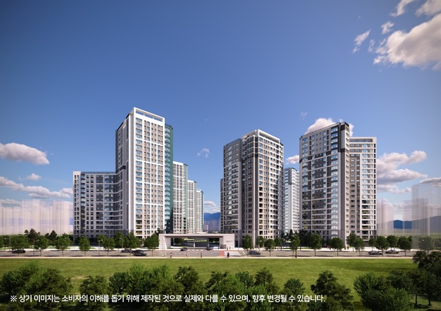 에코델타시티 푸르지오 트레파크 투시도. /대우건설