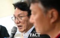  민주노총 간담회에서 모두발언하는 김민석 국무총리 [포토]
