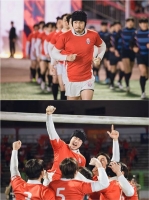  '트라이' 윤계상, 럭비계 아이돌…압도적 카리스마 발산