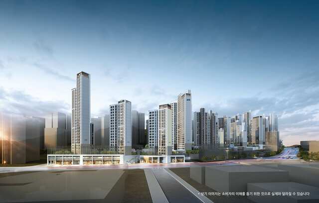 GS건설은 경기도 광명시 철산동 광명12R구역 주택재개발정비사업을 통해 들어서는 철산역자이를 다음달 분양할 예정이라고 23일 밝혔다. /GS건설