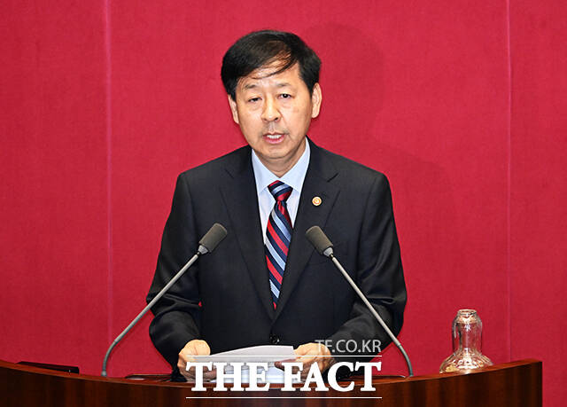 인사말 하는 구윤철 부총리 겸 기획재정부 장관.