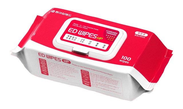 동아참메드는 자사 살균소독티슈 이디와입스에이치피(ES WIPES HP)가 결핵균 및 다제내성균 효력에 대해 화학물질안전원 승인을 받았다고 23일 밝혔다. /동아참메드