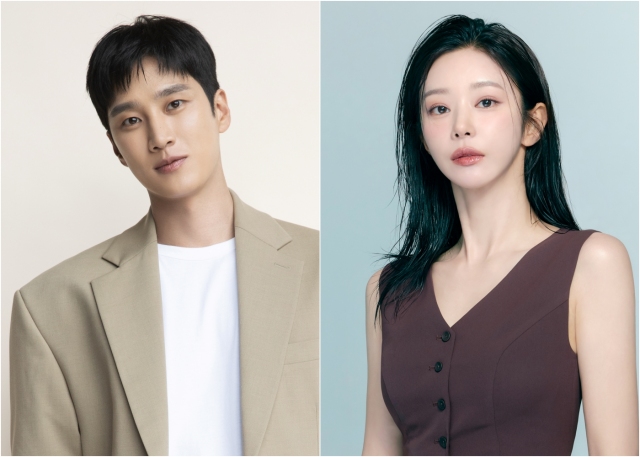 배우 안보현(왼)과 이주빈이 tvN 새 드라마 스프링 피버를 통해 코믹 로맨스 케미를 보여줄 예정이다. /AM엔터테인먼트, 키이스트