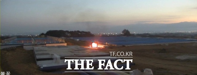 서울시는 24일 공공 건설공사장 CCTV 영상에 인공지능(AI)을 연동한 AI 기반 안전관리 시범사업을 추진한다고 밝혔다. 사진은 AI 영상검지기 예시 화면(공사현장 불꽃)./서울시