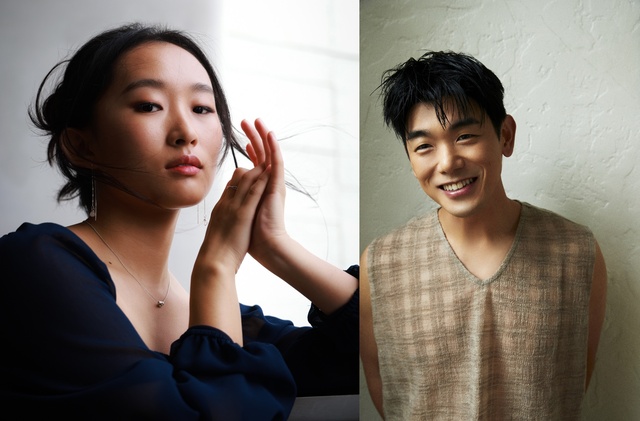 하이브 아메리카가 파라마운트 픽처스와 손잡고 K팝 영화를 제작한다. 유지영(왼쪽)과 에릭남이 주연으로 캐스팅됐다. /하이브