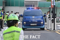  김건희 특검팀 향하는 법무부 호송차량 [포토]