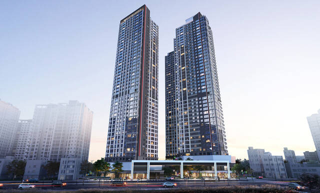 롯데건설은 오는 25일 가야역 롯데캐슬 스카이엘의 견본주택을 개관하며 본격적인 분양에 돌입한다고 24일 밝혔다. /롯데건설