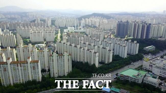 용인시 수지구 공동주택 전경./용인시