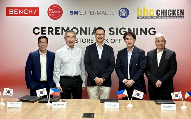 bhc가 필리핀 최대 쇼핑몰 운영사인 SM 슈퍼몰스와 입점 계약을 체결했다. /다이닝브랜즈그룹