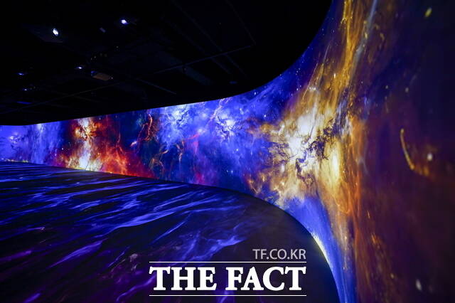 전북 남원시 미디어아트 전시관 피오리움 내부. /남원시