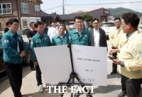  아산시, 수해 특별재난지역 지정 추진…행안부 현장조사 착수