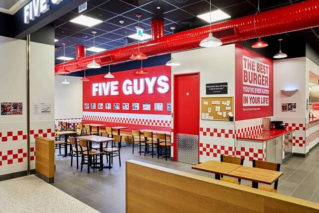 파이브가이즈가 용산에 국내 8번째 매장을 연다. /에프지코리아