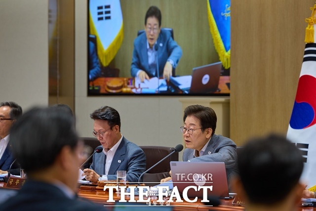 이재명 대통령이 16일 용산 대통령실에서 주재한 제31회 국무회의에서 발언하고 있다. /대통령실