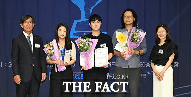 보도 부문 전문 우수상 수상한 노컷뉴스.