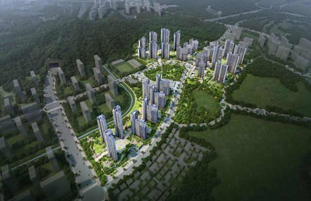 중견 건설사들이 민간참여 공공주택 사업 수주에 적극적으로 임하고 있다. 사진은 금호건설이 우선협상대상자로 선정된 의왕·군포·안산지구 A1-1·A1-2·A1-4블록 사진. /금호건설