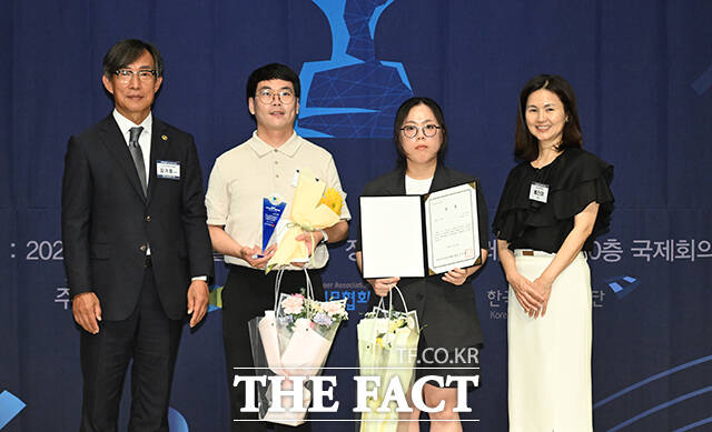 보도 부문 전문 우수상 수상한 뉴스투데이.