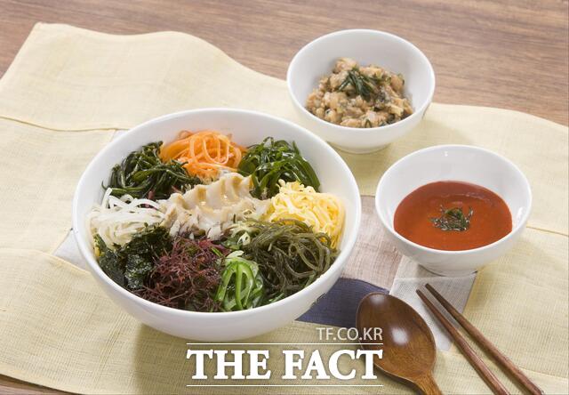 전복 해조류 비빔밥/완도군