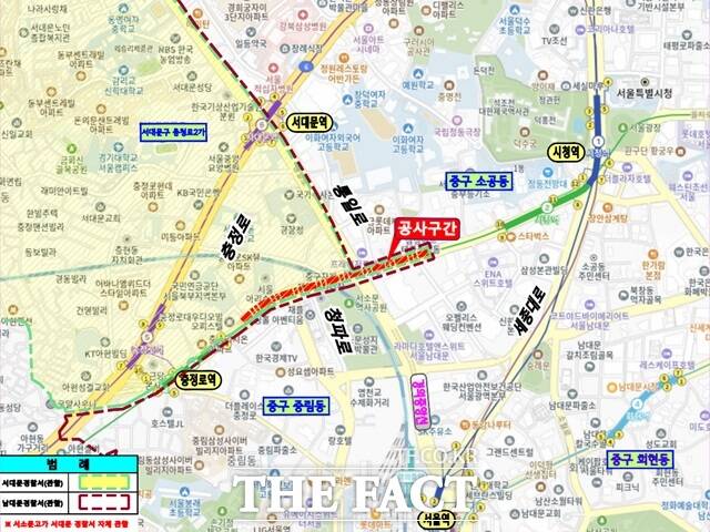 서울시는 29일 1966년 지어져 수명을 다한 서소문고가차도에 대해 오는 내달 17일부터 철거를 시작한다고 밝혔다./서울시