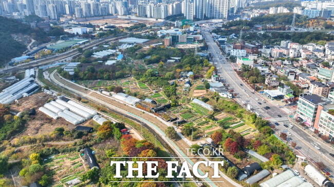 의왕청계2 공공주택지구 전경 /의왕시