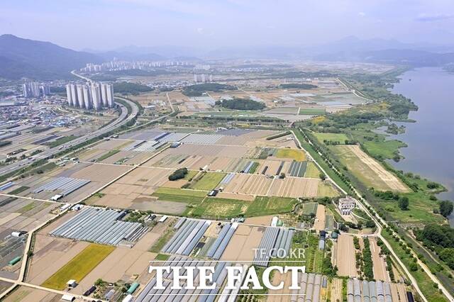 대구 달성군 화원읍과 옥포읍 일대에 들어설 대구제2국가산단 예정지. /대구 달성군