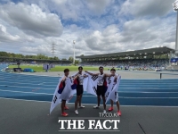  서천군청 서민준, 하계U대회 男 400m 릴레이 금메달…3개월간 3차례 신기록