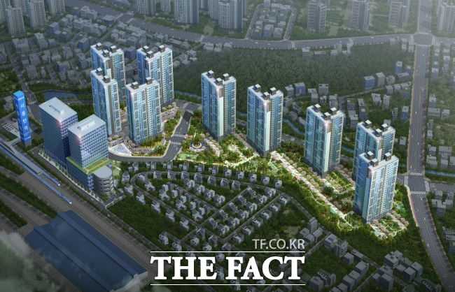 오산 외삼미1지구 조감도 /경기도