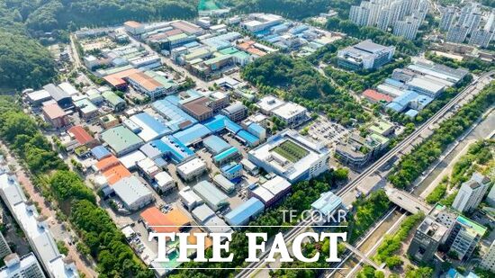 경기 의정부시에 위치한 용현산업단지의 전경 /의정부
