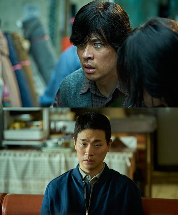 영화 얼굴을 통해 1인 2역에 도전한 박정민의 스틸컷이 공개됐다. /플러스엠 엔터테인먼트