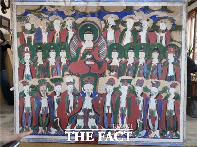 산청 정취암 치성광여래회도. /경남도