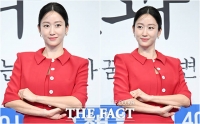  전혜빈, 시선 사로잡는 '레드 패션' [TF사진관]
