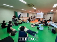  충남도교육청, 응급처치 역량 강화 위한 보건교사 심폐소생술 연수
