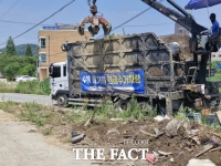  아산시, 수해 폐기물 처리센터 운영 기간 8일까지 연장