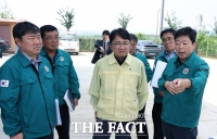 충남도-행안부, 아산시 와천 폭우피해 현장 점검